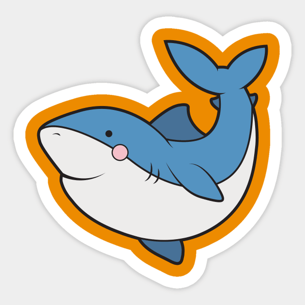 Gimme Some Fin Sticker by LuxCups